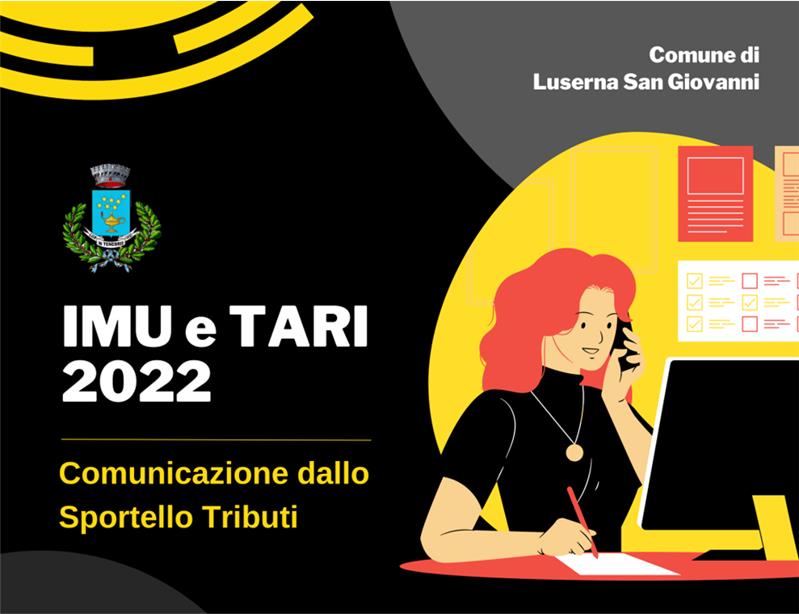 Saldo IMU e TARI 2022