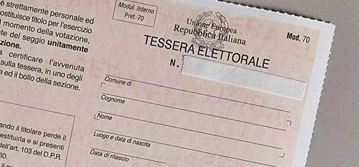 tessera elettorale